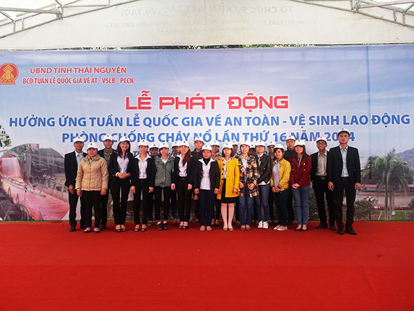 Marphavet hưởng ứng Tuần lễ Quốc gia về an toàn, vệ sinh lao động - Phòng chống cháy nổ - Tập đoàn Đức Hạnh Marphavet BMG - XEVIP.ICU