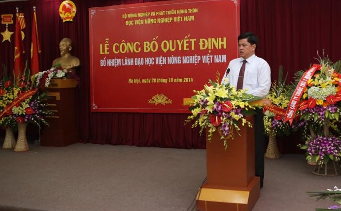 MARPHAVET chúc mừng tân Phó GĐ Học viện Nông nghiệp Việt Nam - Tập đoàn Đức Hạnh Marphavet BMG - XEVIP.ICU