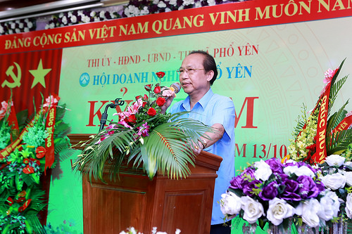 Tập đoàn BMG tham dự Chương trình kỉ niệm “ Ngày doanh nhân Việt Nam 13/10 “do Hội doanh nghiệp thị xã Phổ Yên tổ chức . - Tập đoàn Đức Hạnh Marphavet BMG - XEVIP.ICU