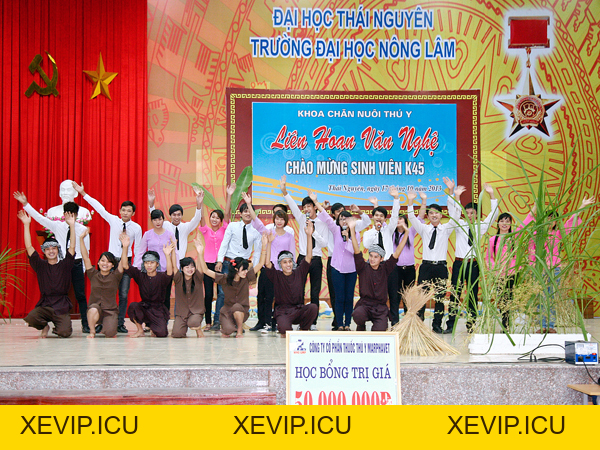 Marphavet trao học bổng cho sinh viên Khoa Chăn nuôi thú y – ĐH Nông lâm Thái Nguyên - Tập đoàn Đức Hạnh Marphavet BMG - XEVIP.ICU