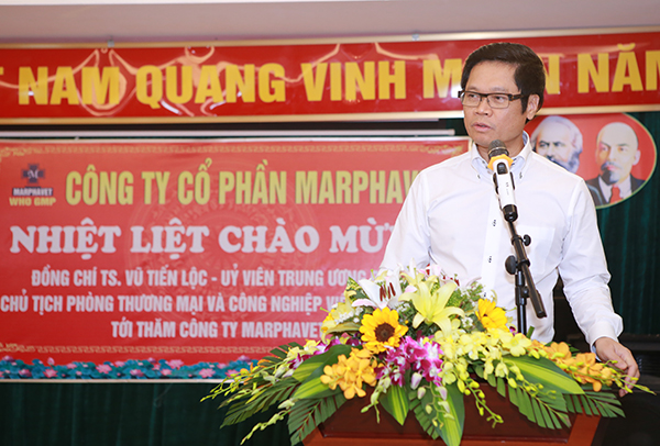 Đồng chí Vũ Tiến Lộc – Ủy viên TW Đảng, Chủ tịch Phòng Thương mại và Công nghiệp Việt Nam thăm và làm việc tại Tập đoàn - Tập đoàn Đức Hạnh Marphavet BMG - XEVIP.ICU