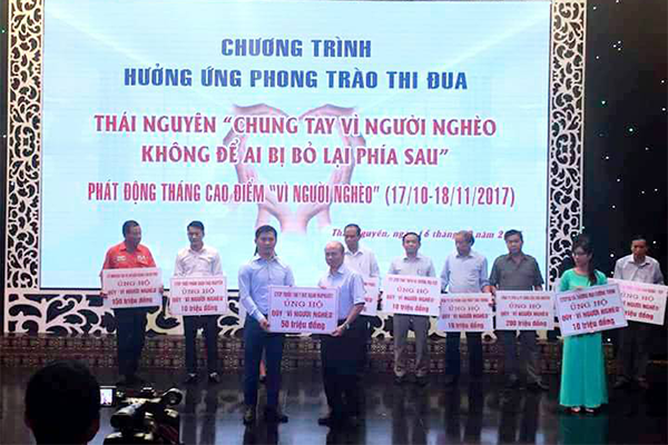 Tập đoàn BMG – Nhân tố tích cực trong Chương trình hưởng ứng phong trào thi đua Thái Nguyên “ Chung tay vì người nghèo để không ai bị bỏ lại phía sau ’’ - Tập đoàn Đức Hạnh Marphavet BMG - XEVIP.ICU