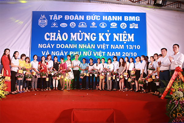 Tập đoàn BMG chào mừng kỉ niệm ngày Doanh nhân Việt Nam 13 /10 và ngày Phụ nữ Việt Nam 20/10 - Tập đoàn Đức Hạnh Marphavet BMG - XEVIP.ICU