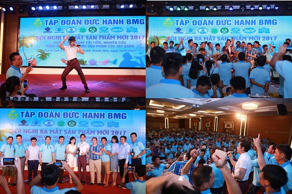 Tập đoàn BMG - Hội nghị ra mắt sản phẩm mới tổ chức tại Sầm Sơn - Tập đoàn Đức Hạnh Marphavet BMG - XEVIP.ICU