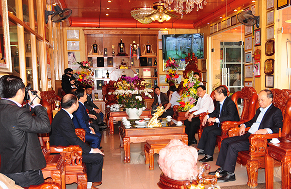 Đồng chí Nguyễn Xuân Cường - Bộ trưởng Bộ NN&PTNT thăm và làm việc tại Tập đoàn - Tập đoàn Đức Hạnh Marphavet BMG - XEVIP.ICU