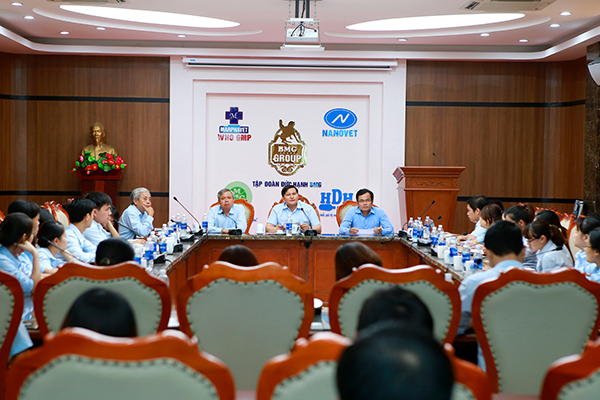 Tập đoàn BMG bổ nhiệm các chức vụ quan trọng của Nhà máy vắc xin - Tập đoàn Đức Hạnh Marphavet BMG - XEVIP.ICU