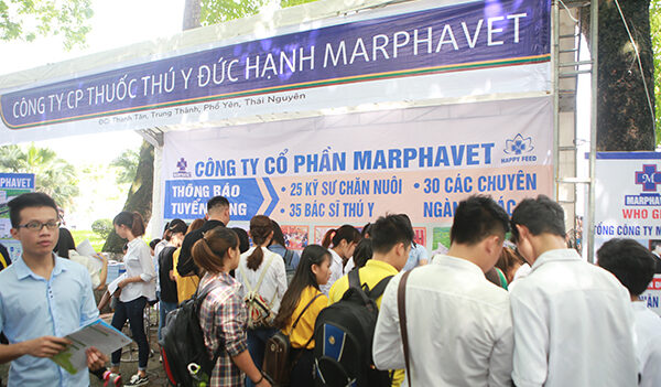 Marphavet phỏng vấn và tuyển dụng trực tiếp tại Ngày hội việc làm (VNUA) - Tập đoàn Đức Hạnh Marphavet BMG - XEVIP.ICU