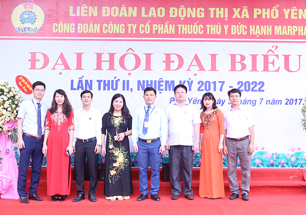Đại hội Đại biểu Công đoàn CTCP Thuốc thú y Đức Hạnh Marphavet lần thứ II – Nhiệm kỳ 2017 - 2026 - Tập đoàn Đức Hạnh Marphavet BMG - XEVIP.ICU