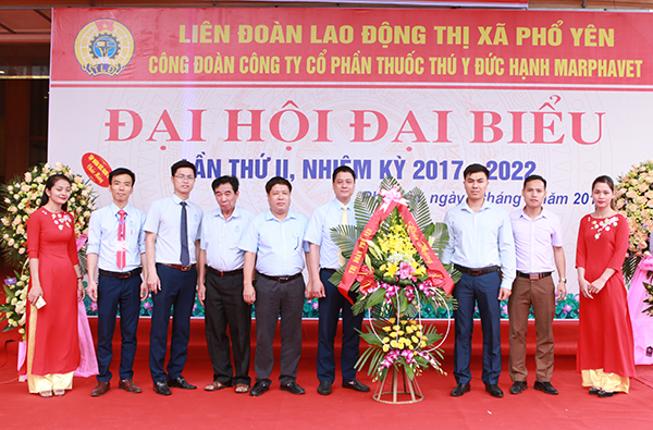Đại hội Đại biểu Công đoàn CTCP Thuốc thú y Đức Hạnh Marphavet lần thứ II – Nhiệm kỳ 2017 - 2026 - Tập đoàn Đức Hạnh Marphavet BMG - XEVIP.ICU