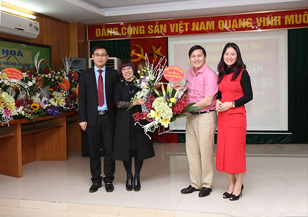 Marphavet gặp mặt đầu xuân và chúc mừng ngày 8-3 Đại lý phân phối cấp I - Tập đoàn Đức Hạnh Marphavet BMG - XEVIP.ICU
