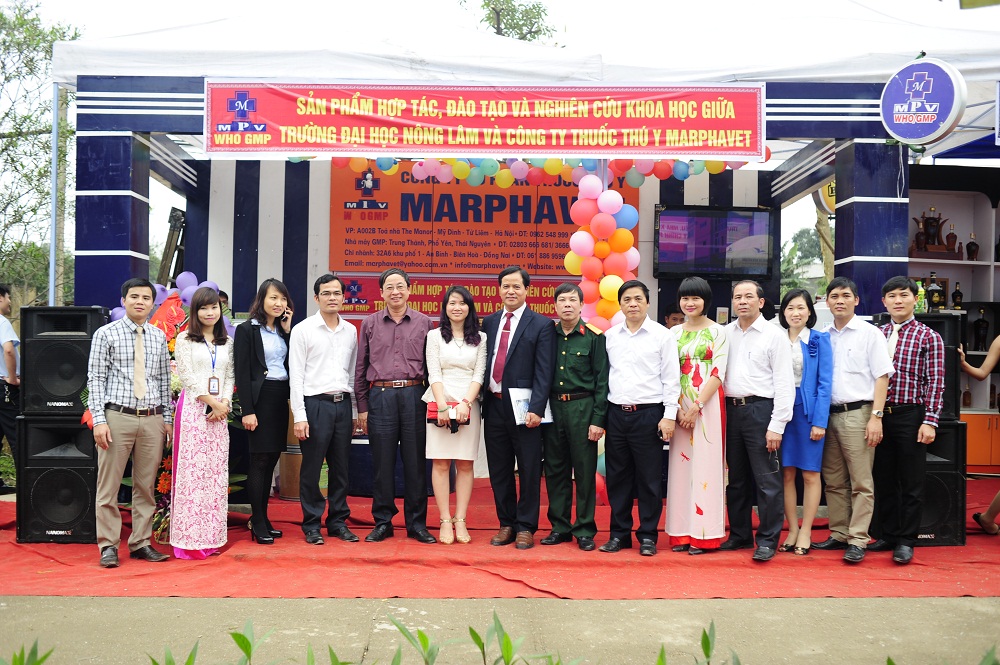Tham dự triển lãm “Thành tựu 20 năm đào tạo và khoa học công nghệ ĐH Thái Nguyên (1994 -2026) - Tập đoàn Đức Hạnh Marphavet BMG - XEVIP.ICU