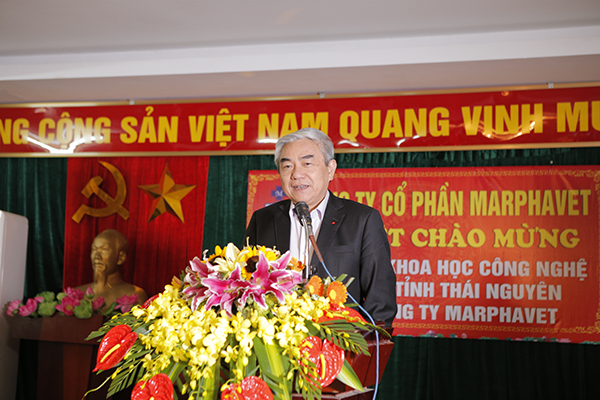 Tập Đoàn BMG, Công ty Marphavet vinh dự đón tiếp Bộ trưởng Bộ Khoa học Công nghệ và Lãnh đạo tỉnh Thái Nguyên đến thăm và làm việc - Tập đoàn Đức Hạnh Marphavet BMG - XEVIP.ICU