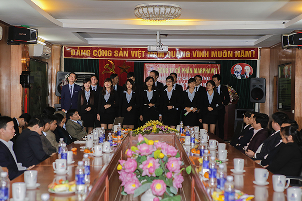 Tập đoàn BMG, Công ty Marphavet đón tiếp Liên đoàn lao động tỉnh Thái Nguyên và Liên đoàn lao động thị xã Phổ Yên - Tập đoàn Đức Hạnh Marphavet BMG - XEVIP.ICU