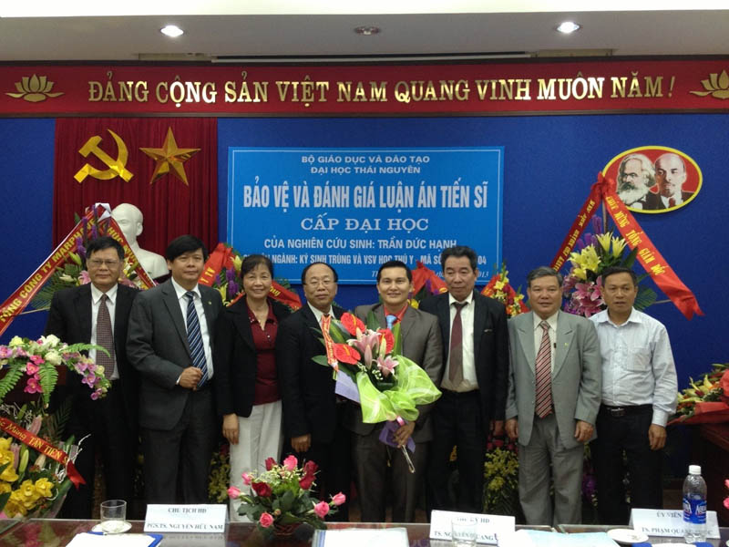 Tổng GĐ, Chủ tich HĐQT Trần Đức Hạnh bảo vệ luận án Tiến sĩ - Tập đoàn Đức Hạnh Marphavet BMG - XEVIP.ICU