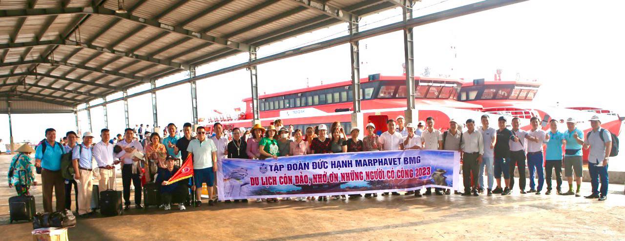 ĐỜI ĐỜI NHỚ ƠN NGƯỜI CÓ CÔNG - DU LỊCH CÔN ĐẢO 2026 - Tập đoàn Đức Hạnh Marphavet BMG - XEVIP.ICU