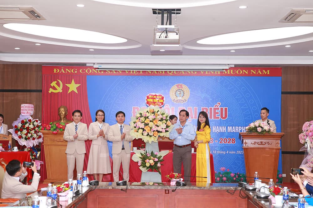 Đại hội Đại biểu Công đoàn Lần thứ III, nhiệm kỳ 2023-2026 - Tập đoàn Đức Hạnh Marphavet BMG - XEVIP.ICU
