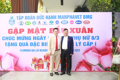 Chương trình tri ân, tặng quà đại lý cấp 1, chúc mừng Quốc tế phụ nữ 8/3 - Tập đoàn Đức Hạnh Marphavet BMG - XEVIP.ICU