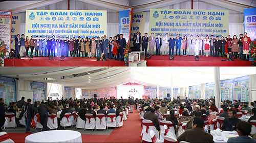 Hội nghị ra mắt sản phẩm mới Tập Đoàn Đức Hạnh Marphavet, khánh thành 3 dây chuyền sản xuất thuốc Beta-Lactam theo tiêu chuẩn tổ chức y tế thế giới WHO/GMP - Tập đoàn Đức Hạnh Marphavet BMG - XEVIP.ICU