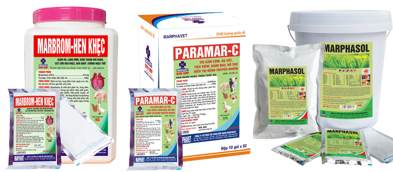 Phòng và điều trị hội chứng hen trên gà, chim cút - Tập đoàn Đức Hạnh Marphavet BMG - XEVIP.ICU