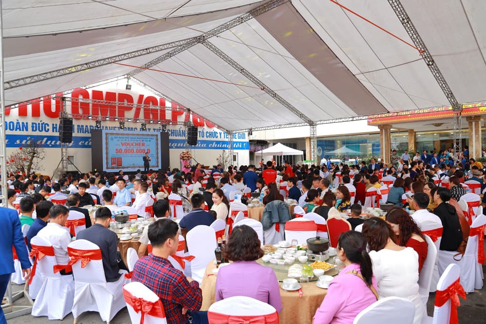 TẬP ĐOÀN TỔ CHỨC GẶP MẶT HƠN 650 ĐẠI LÝ NHÂN NGÀY VÍA THẦN TÀI MÙNG 10 THÁNG GIÊNG NĂM GIÁP THÌN - Tập đoàn Đức Hạnh Marphavet BMG - XEVIP.ICU