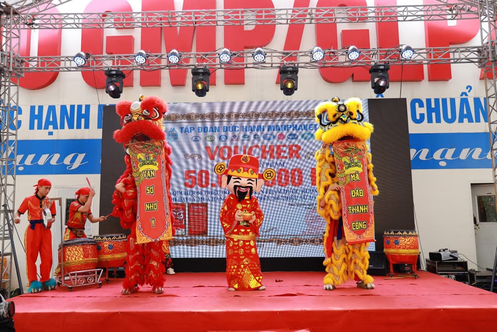 TẬP ĐOÀN TỔ CHỨC GẶP MẶT HƠN 650 ĐẠI LÝ NHÂN NGÀY VÍA THẦN TÀI MÙNG 10 THÁNG GIÊNG NĂM GIÁP THÌN - Tập đoàn Đức Hạnh Marphavet BMG - XEVIP.ICU