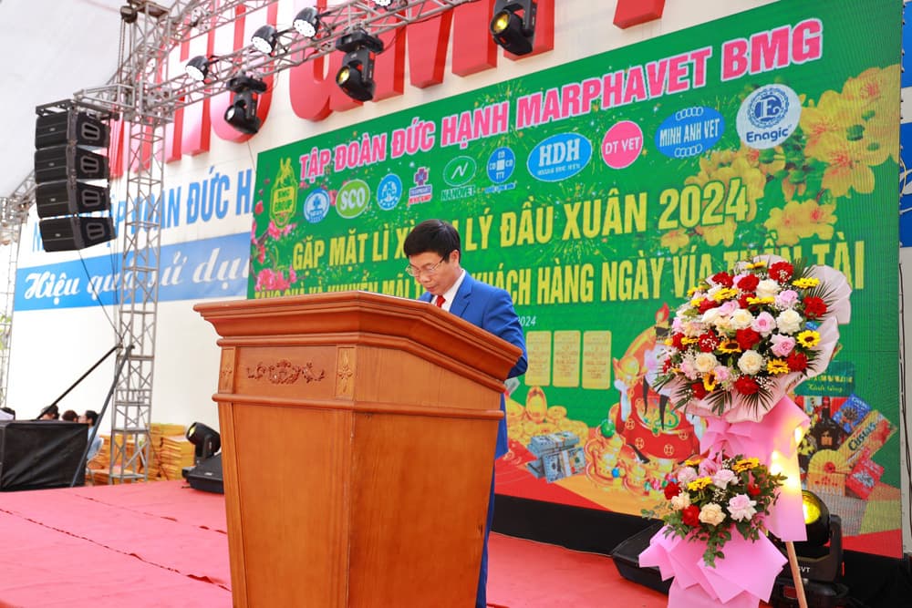 TẬP ĐOÀN TỔ CHỨC GẶP MẶT HƠN 650 ĐẠI LÝ NHÂN NGÀY VÍA THẦN TÀI MÙNG 10 THÁNG GIÊNG NĂM GIÁP THÌN - Tập đoàn Đức Hạnh Marphavet BMG - XEVIP.ICU