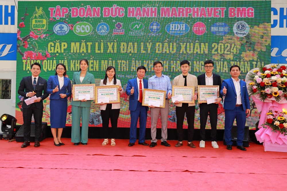 TẬP ĐOÀN TỔ CHỨC GẶP MẶT HƠN 650 ĐẠI LÝ NHÂN NGÀY VÍA THẦN TÀI MÙNG 10 THÁNG GIÊNG NĂM GIÁP THÌN - Tập đoàn Đức Hạnh Marphavet BMG - XEVIP.ICU