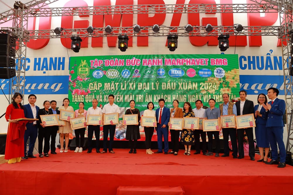 TẬP ĐOÀN TỔ CHỨC GẶP MẶT HƠN 650 ĐẠI LÝ NHÂN NGÀY VÍA THẦN TÀI MÙNG 10 THÁNG GIÊNG NĂM GIÁP THÌN - Tập đoàn Đức Hạnh Marphavet BMG - XEVIP.ICU