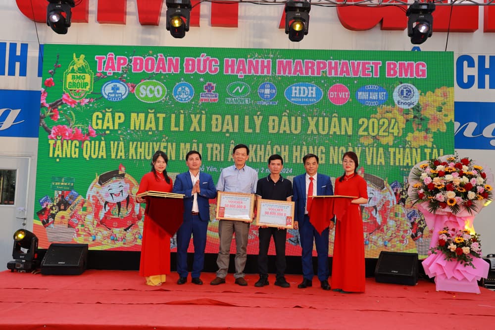 TẬP ĐOÀN TỔ CHỨC GẶP MẶT HƠN 650 ĐẠI LÝ NHÂN NGÀY VÍA THẦN TÀI MÙNG 10 THÁNG GIÊNG NĂM GIÁP THÌN - Tập đoàn Đức Hạnh Marphavet BMG - XEVIP.ICU