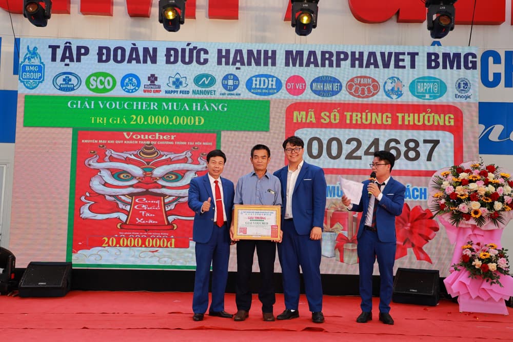 TẬP ĐOÀN TỔ CHỨC GẶP MẶT HƠN 650 ĐẠI LÝ NHÂN NGÀY VÍA THẦN TÀI MÙNG 10 THÁNG GIÊNG NĂM GIÁP THÌN - Tập đoàn Đức Hạnh Marphavet BMG - XEVIP.ICU