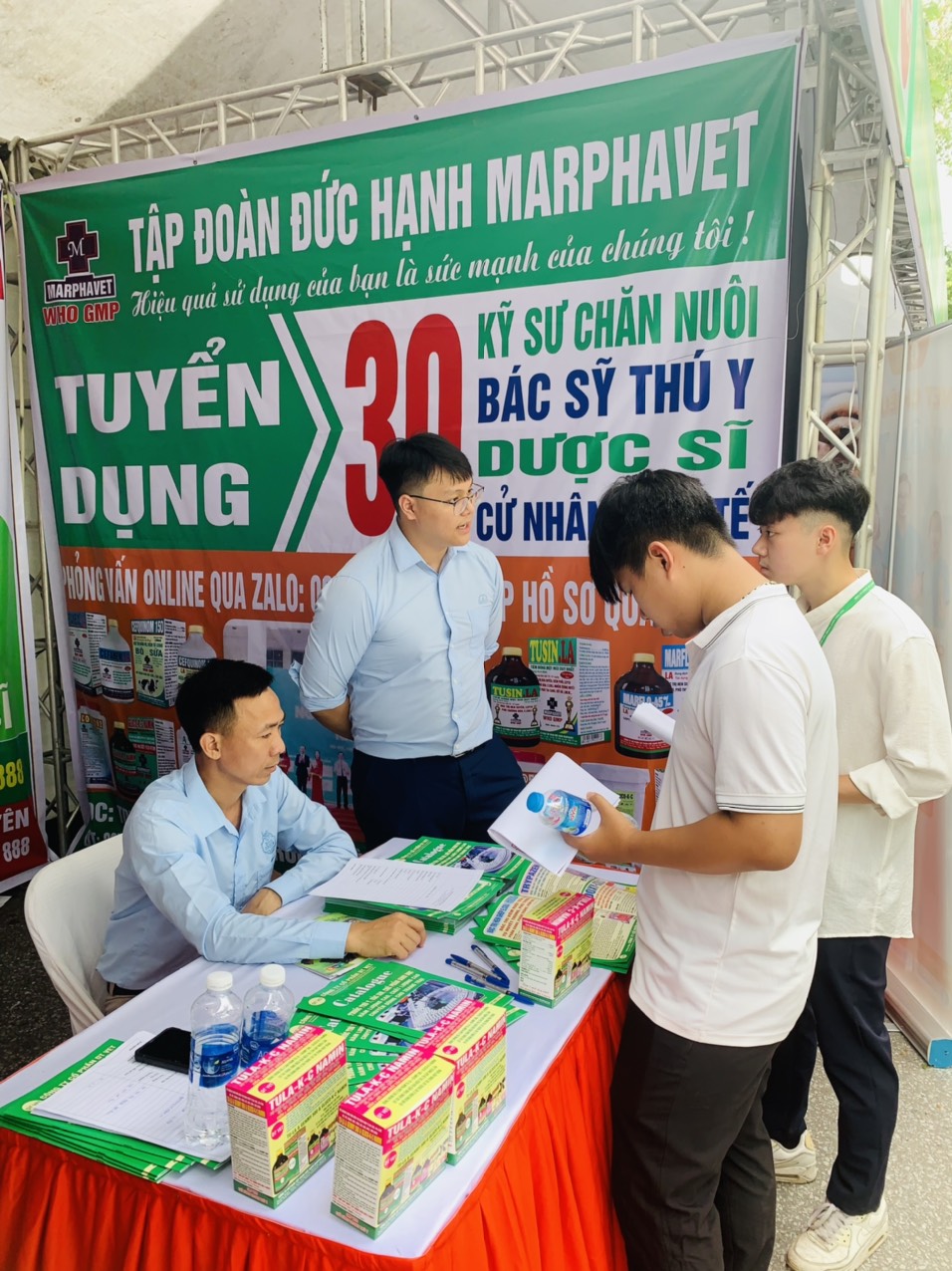 Tập đoàn Đức Hạnh Marphavet BMG tham gia sự kiện Ngày hội việc làm và kết nối doanh nghiệp năm 2026 - Tập đoàn Đức Hạnh Marphavet BMG - XEVIP.ICU
