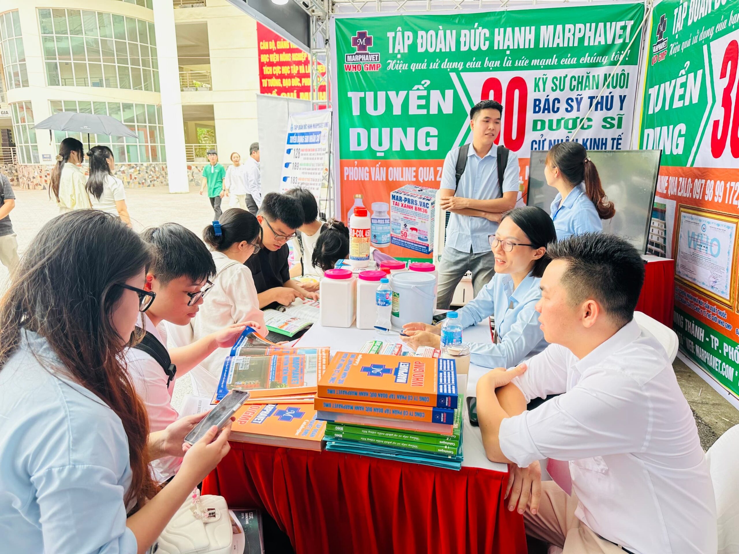 Tập đoàn Đức Hạnh Marphavet BMG tham gia sự kiện Ngày hội việc làm và kết nối doanh nghiệp năm 2026 - Tập đoàn Đức Hạnh Marphavet BMG - XEVIP.ICU