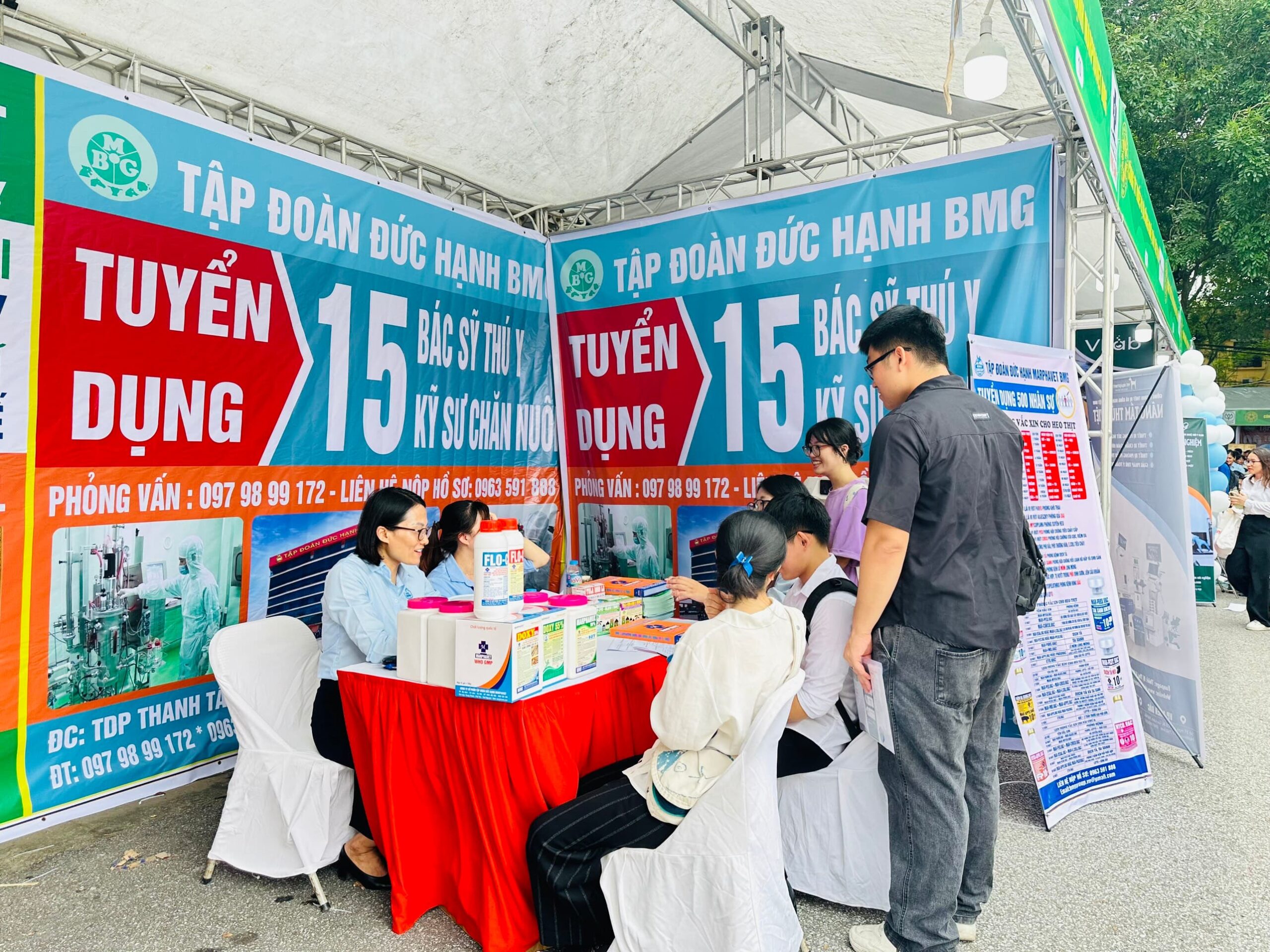 Tập đoàn Đức Hạnh Marphavet BMG tham gia sự kiện Ngày hội việc làm và kết nối doanh nghiệp năm 2026 - Tập đoàn Đức Hạnh Marphavet BMG - XEVIP.ICU