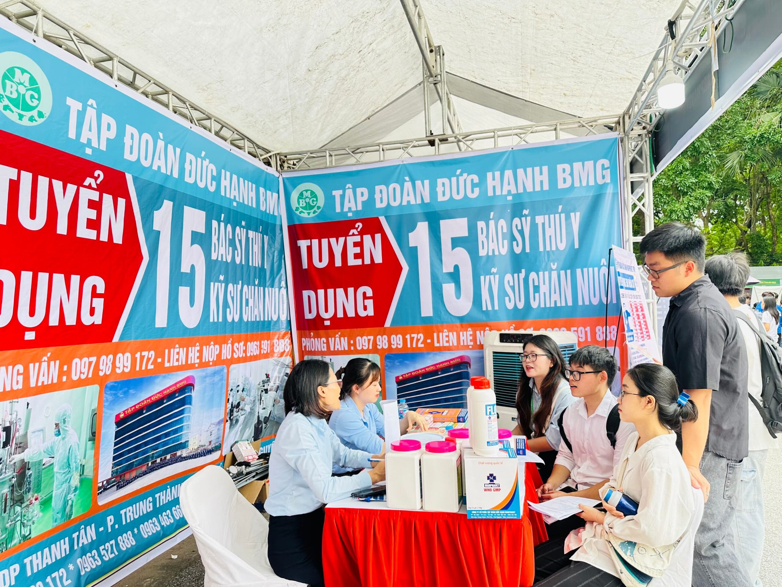 Tập đoàn Đức Hạnh Marphavet BMG tham gia sự kiện Ngày hội việc làm và kết nối doanh nghiệp năm 2026 - Tập đoàn Đức Hạnh Marphavet BMG - XEVIP.ICU