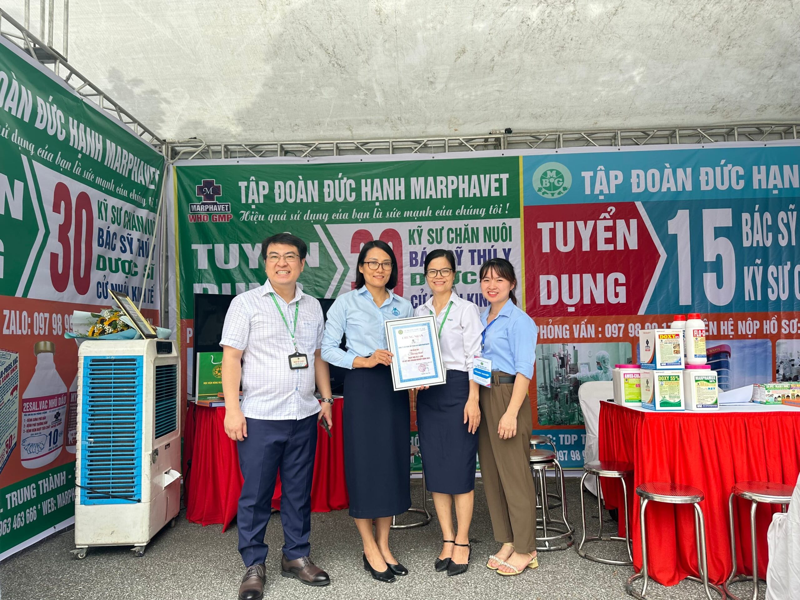 Tập đoàn Đức Hạnh Marphavet BMG tham gia sự kiện Ngày hội việc làm và kết nối doanh nghiệp năm 2026 - Tập đoàn Đức Hạnh Marphavet BMG - XEVIP.ICU