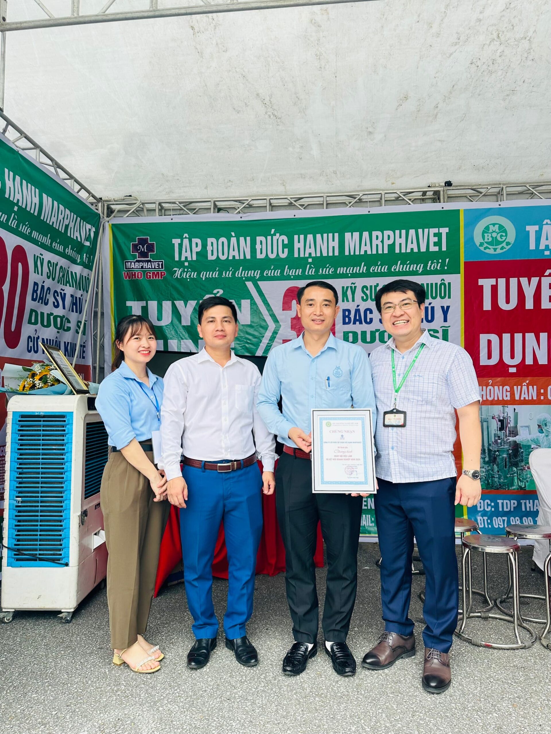 Tập đoàn Đức Hạnh Marphavet BMG tham gia sự kiện Ngày hội việc làm và kết nối doanh nghiệp năm 2026 - Tập đoàn Đức Hạnh Marphavet BMG - XEVIP.ICU