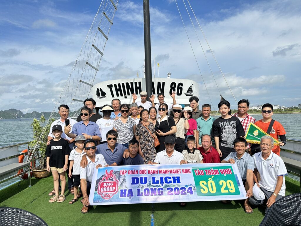 Hơn1.200 đại lý và khách hàng tham gia tour thành phố biển Hạ Long - Tập đoàn Đức Hạnh Marphavet BMG - XEVIP.ICU
