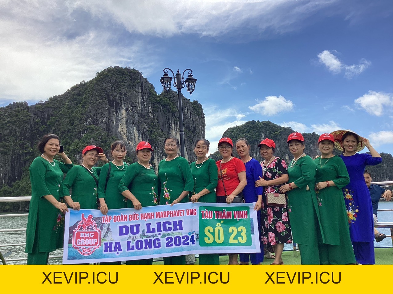 Hơn1.200 đại lý và khách hàng tham gia tour thành phố biển Hạ Long - Tập đoàn Đức Hạnh Marphavet BMG - XEVIP.ICU