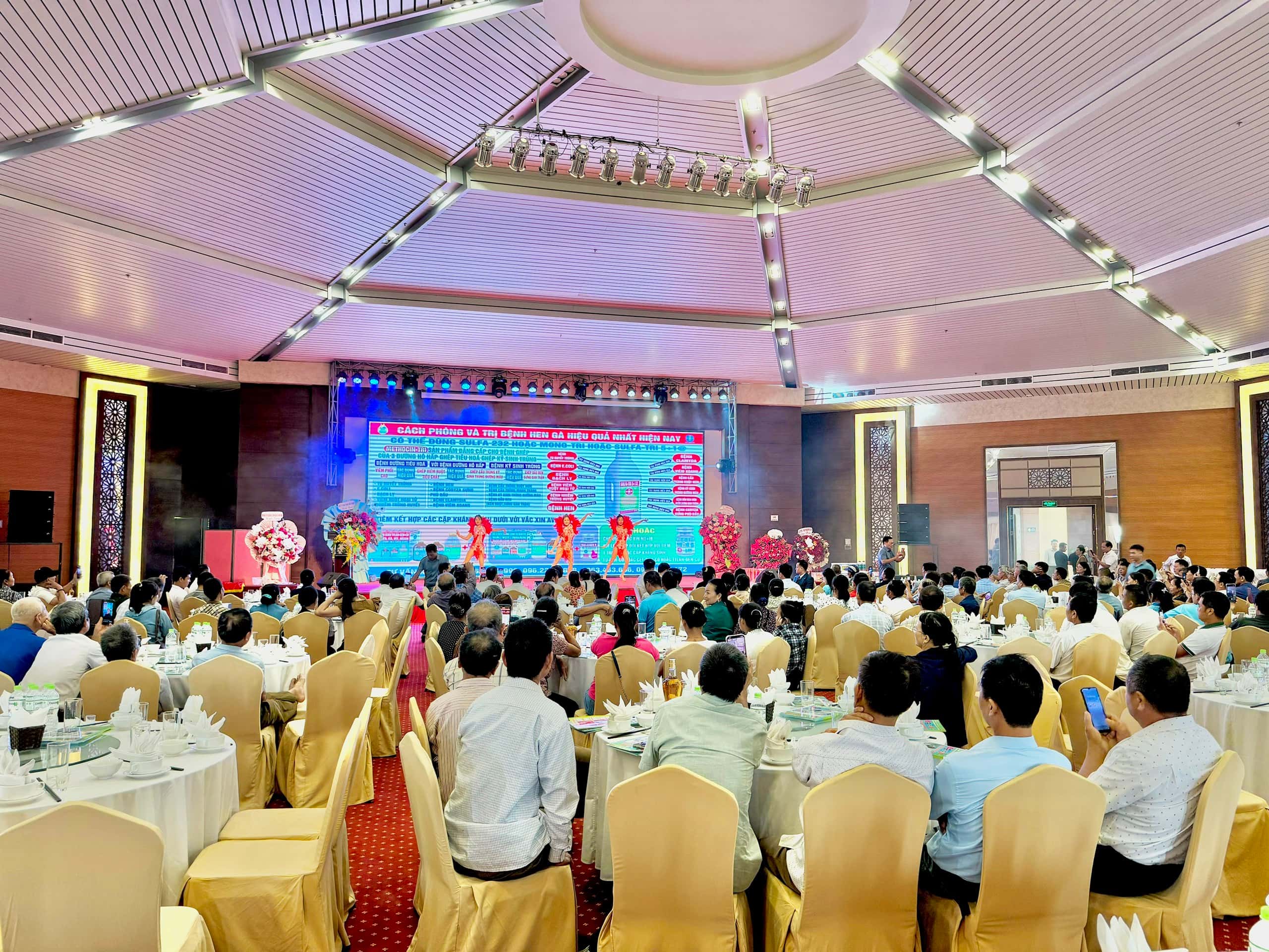 Hội thảo kỹ thuật & Ra mắt sản phẩm mới tại khách sạn Mường Thanh - Bắc Giang - Tập đoàn Đức Hạnh Marphavet BMG - XEVIP.ICU
