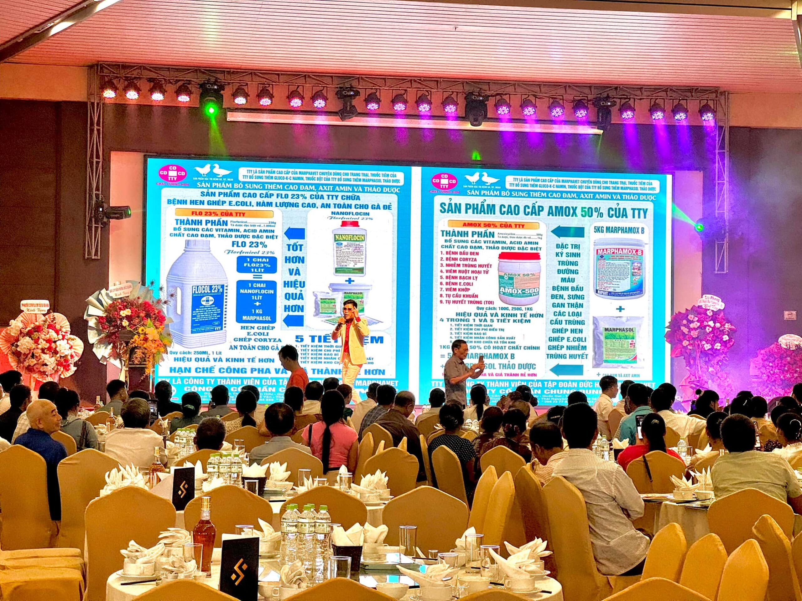 Hội thảo kỹ thuật & Ra mắt sản phẩm mới tại khách sạn Mường Thanh - Bắc Giang - Tập đoàn Đức Hạnh Marphavet BMG - XEVIP.ICU