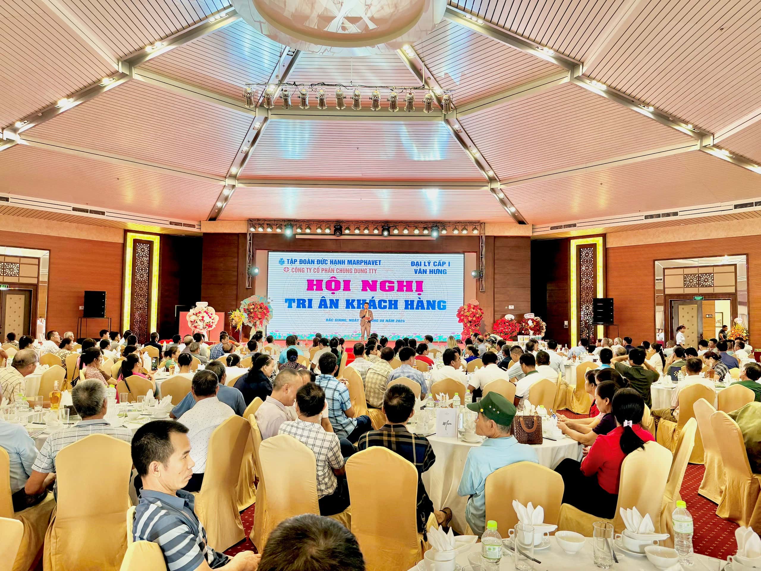 Hội thảo kỹ thuật & Ra mắt sản phẩm mới tại khách sạn Mường Thanh - Bắc Giang - Tập đoàn Đức Hạnh Marphavet BMG - XEVIP.ICU