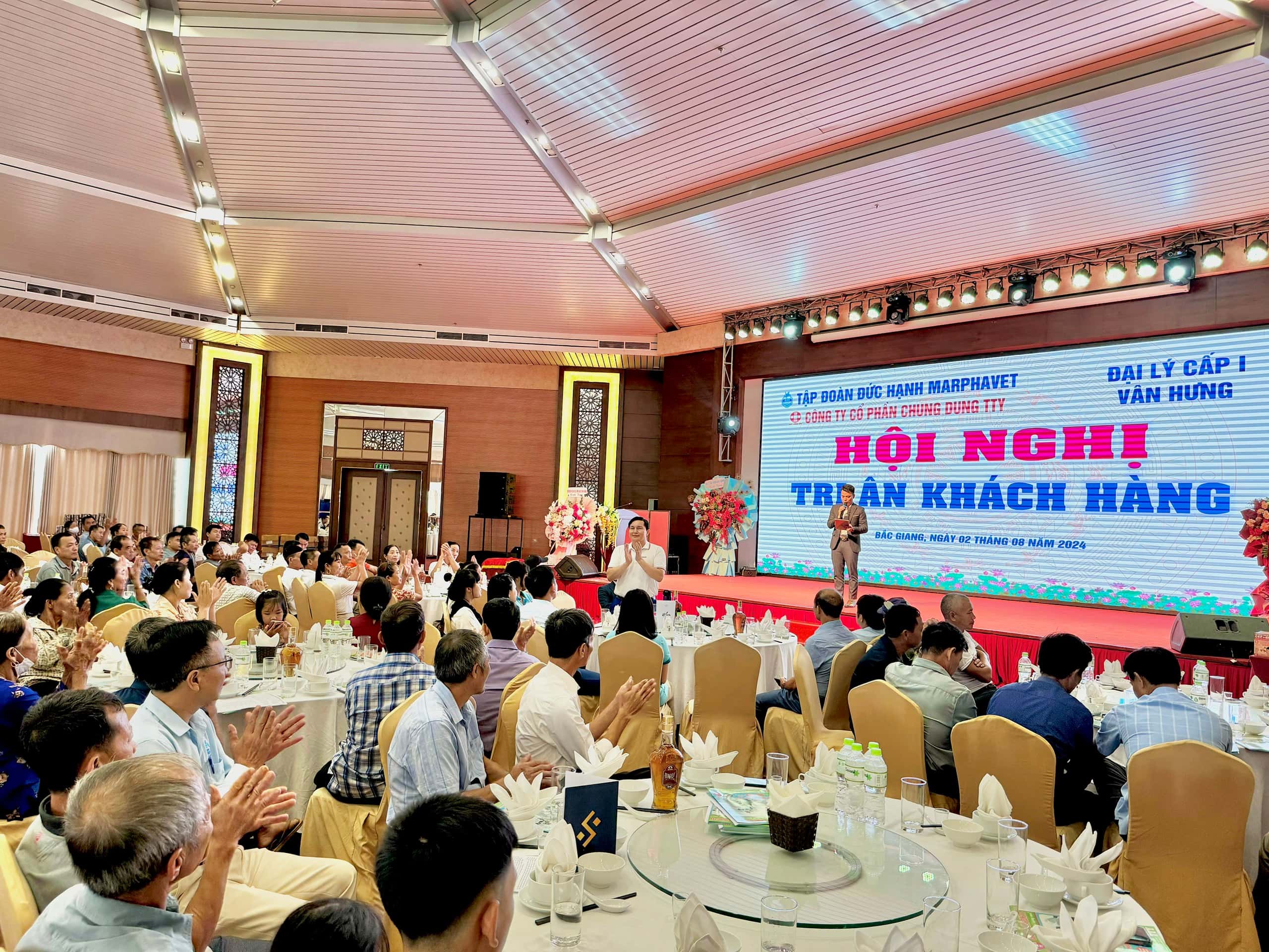 Hội thảo kỹ thuật & Ra mắt sản phẩm mới tại khách sạn Mường Thanh - Bắc Giang - Tập đoàn Đức Hạnh Marphavet BMG - XEVIP.ICU