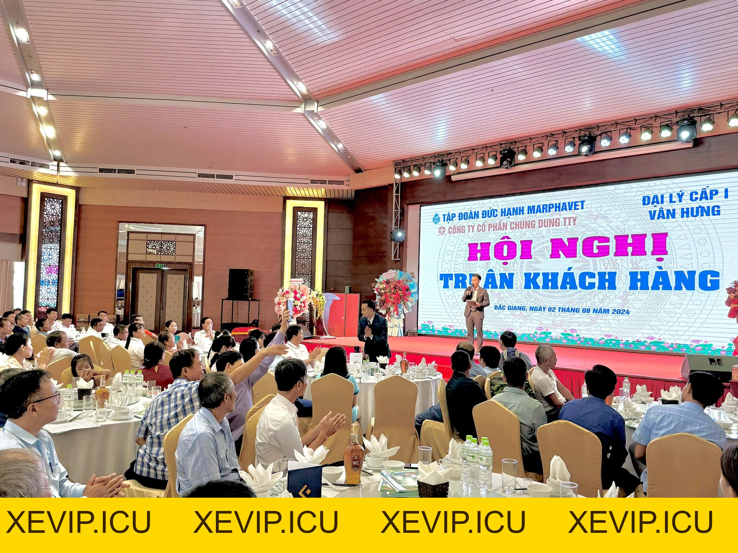 Hội thảo kỹ thuật & Ra mắt sản phẩm mới tại khách sạn Mường Thanh - Bắc Giang - Tập đoàn Đức Hạnh Marphavet BMG - XEVIP.ICU