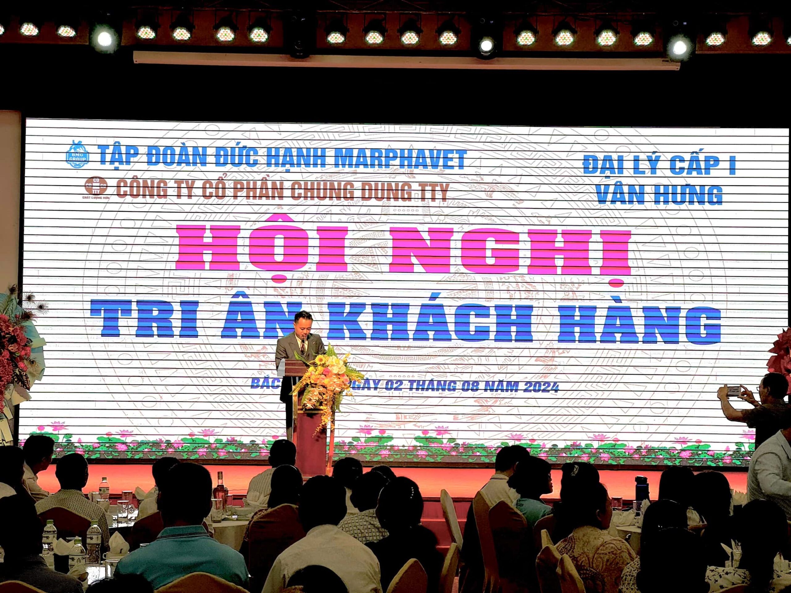 Hội thảo kỹ thuật & Ra mắt sản phẩm mới tại khách sạn Mường Thanh - Bắc Giang - Tập đoàn Đức Hạnh Marphavet BMG - XEVIP.ICU