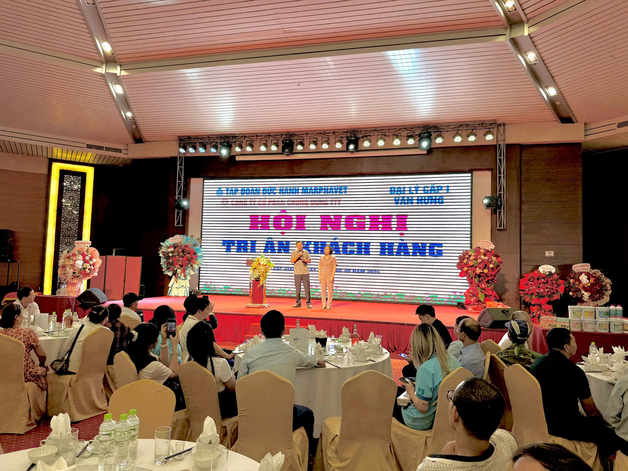 Hội thảo kỹ thuật & Ra mắt sản phẩm mới tại khách sạn Mường Thanh - Bắc Giang - Tập đoàn Đức Hạnh Marphavet BMG - XEVIP.ICU