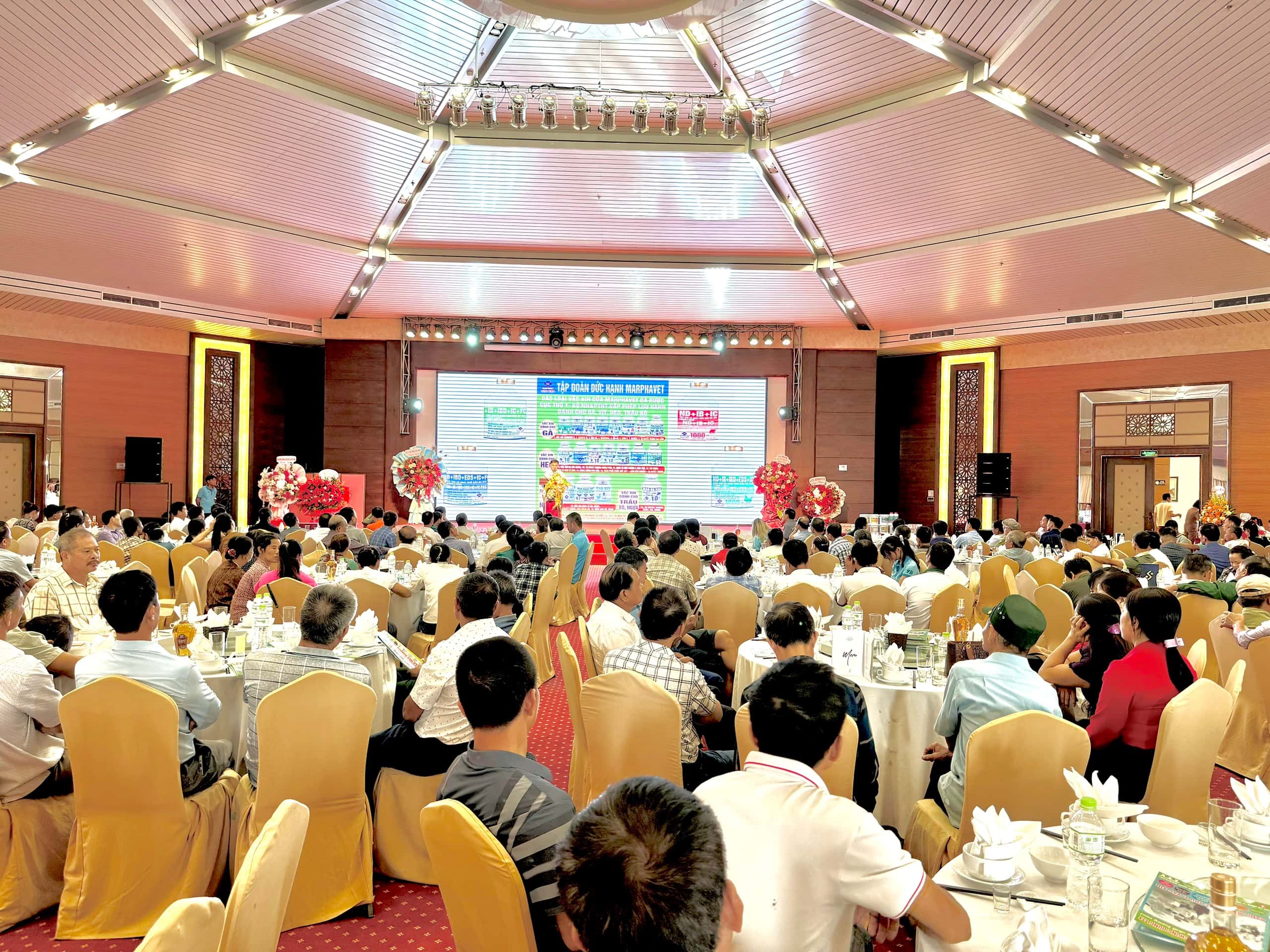 Hội thảo kỹ thuật & Ra mắt sản phẩm mới tại khách sạn Mường Thanh - Bắc Giang - Tập đoàn Đức Hạnh Marphavet BMG - XEVIP.ICU