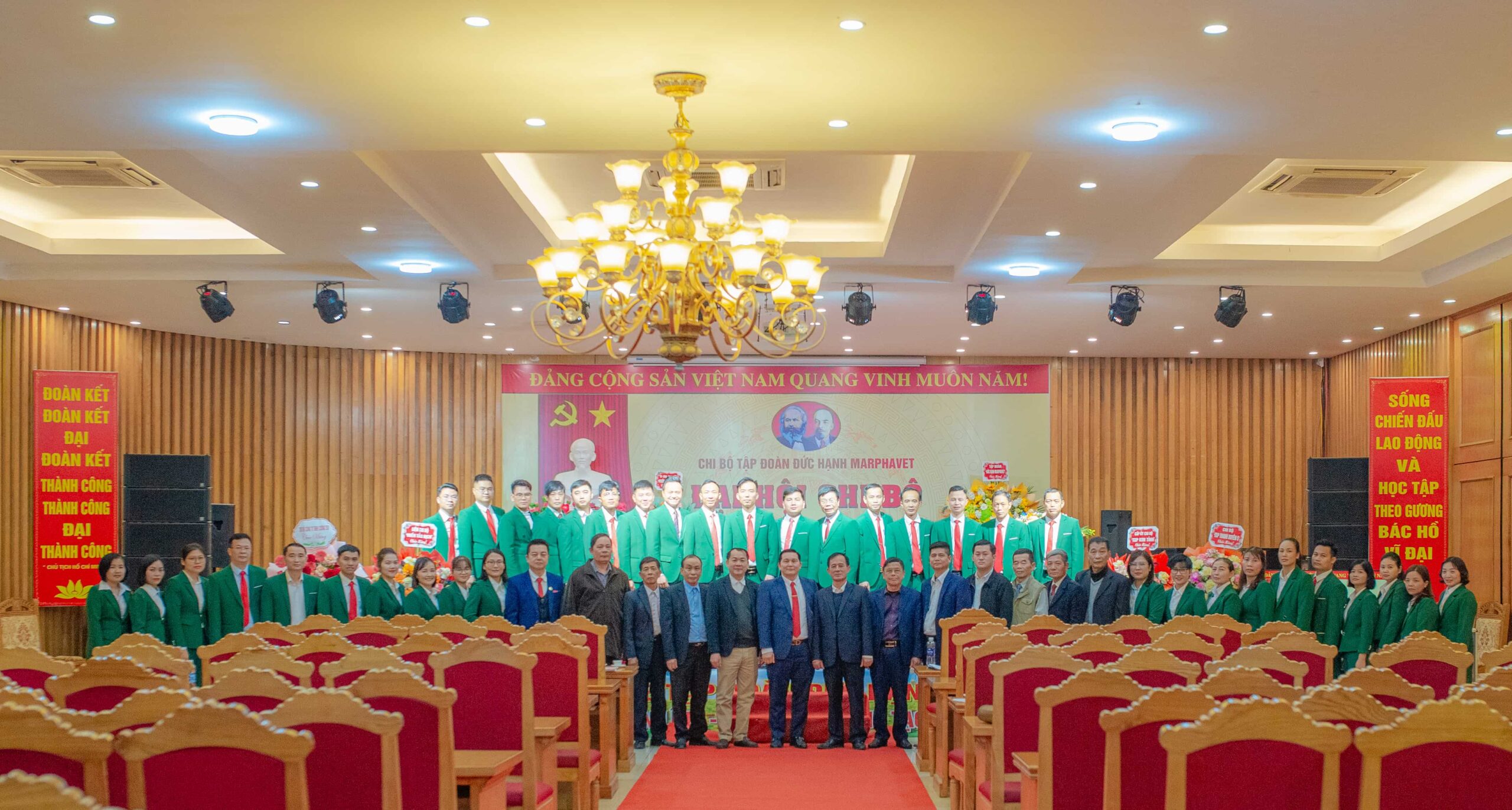 ĐẠI HỘI ĐẢNG TẬP ĐOÀN ĐỨC HẠNH MARPHAVET BMG NHIỆM KỲ 2025-2026 - Tập đoàn Đức Hạnh Marphavet BMG - XEVIP.ICU