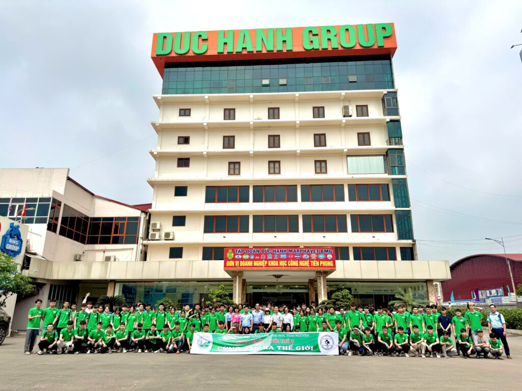 KẾT NỐI DOANH NGHIỆP - TRƯỜNG HỌC: HƠN 160 SINH VIÊN NĂM NHẤT NGÀNH CHĂN NUÔI THÚ Y ĐH NÔNG LÂM THÁI NGUYÊN THAM QUAN TẬP ĐOÀN ĐỨC HẠNH MARPHAVET - BMG - Tập đoàn Đức Hạnh Marphavet BMG - XEVIP.ICU