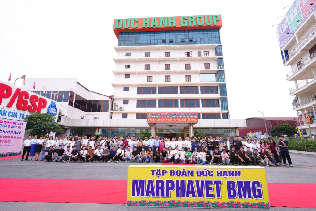 NGÀY HỘI TUYỂN ĐỒNG NGHIỆP – CHÀO ĐÓN TÂN KỸ SƯ & BÁC SĨ THÚ Y TỪ TRƯỜNG ĐẠI HỌC NÔNG LÂM THÁI NGUYÊN - Tập đoàn Đức Hạnh Marphavet BMG - XEVIP.ICU
