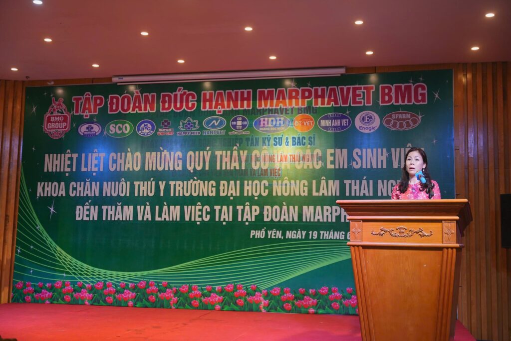 NGÀY HỘI TUYỂN ĐỒNG NGHIỆP – CHÀO ĐÓN TÂN KỸ SƯ & BÁC SĨ THÚ Y TỪ TRƯỜNG ĐẠI HỌC NÔNG LÂM THÁI NGUYÊN - Tập đoàn Đức Hạnh Marphavet BMG - XEVIP.ICU